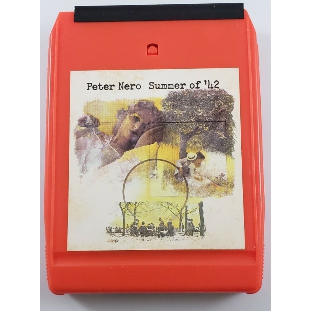 Peter Nero Summer of 42 8 Track Tape Music Red Casing